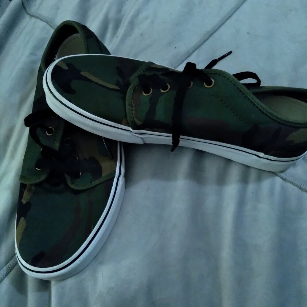 Camo Vans mens sizec10